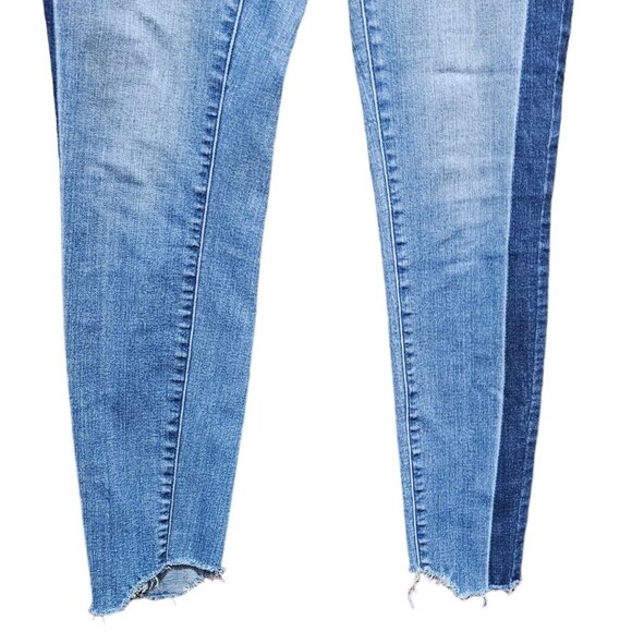 Mossimo Denim High Rise Jegging Jegging de tiro alto Size 4/27R - Picture 5 of 10